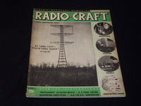 1939 APRIL RADIO-CRAFT MAGAZINE VERY NICE COVERS & ADS - E 389