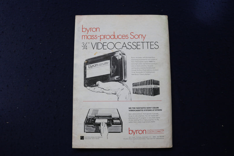 1973 SEPTEMBER AMERICAN CINEMATOGRAPHER MAGAZINE - FILM 73 IN LONDON - E 17678