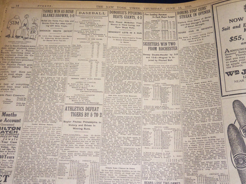 1923 JUNE 14 NEW YORK TIMES - FULLER AND M'GEE BOTH PLEAD GUILTY - NT 8664