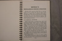 1950'S GRINDING CARBIDE TOOLS CATALOG - K 3450