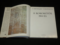 1989 A ROKOKOTOL 1900-IG MUVESZET TORTENETE HARDCOVER BOOK - R 720X