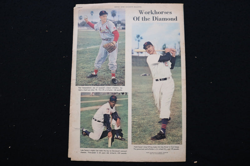1952 JUNE 15 NY SUNDAY NEWS MAGAZINE - JANE RUSSELL COVER - E 25568