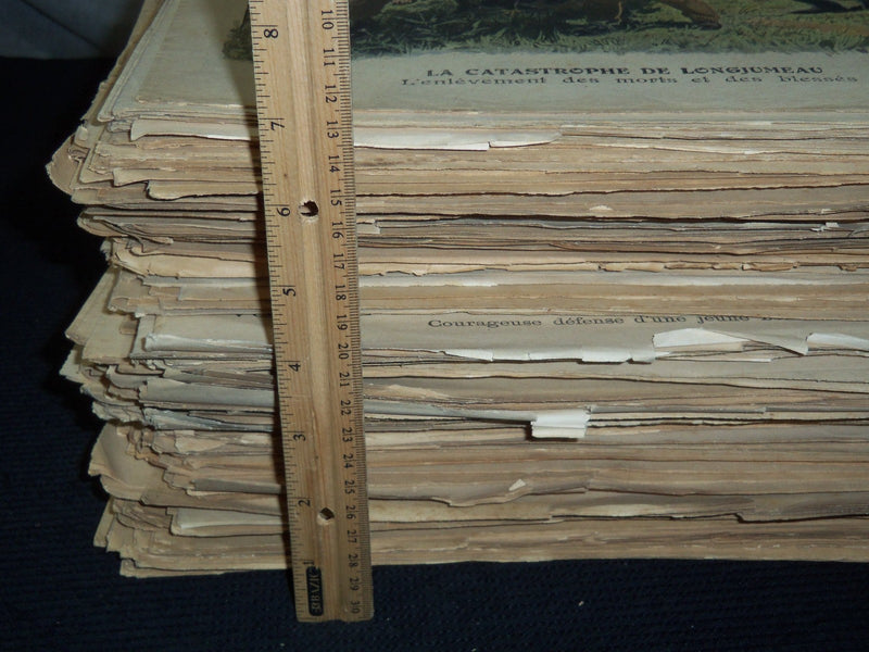 1900'S LE PETIT JOURNAL SUPPLEMENT ILLUSTRE MAGAZINES HUGE LOT OF 400+ - #2