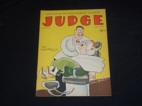 1931 MARCH 7 JUDGE MAGAZINE - THE PANHANDLER - ST 5672