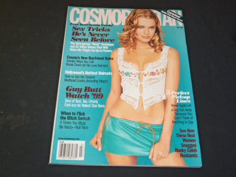 1999 JULY COSMOPOLITAN MAGAZINE - REBECCA ROMIJN-STAMOS - SP 5176