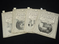 1916-1917 GREIG FURNITURE COMPANY STYLE IN HOME MAGAZINE LOT OF 4 - K 2153