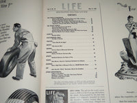 1940 MAY 13 LIFE MAGAZINE - SILK SHAWLS IN FASHION COVER - L 182