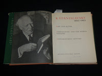 1963 KONSTANTIN STANISLAVSKY 1863-1963 HARDCOVER BOOK - KD 7069