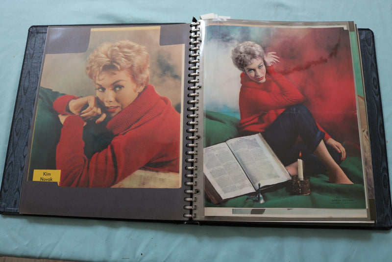 MOVIE STAR SCRAPBOOK - PAUL NEWMAN - KIM NOVAK - #25