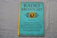1928 APRIL RADIO BROADCAST MAGAZINE - SCREEN-GRID TUNER COVER - ST 1767T