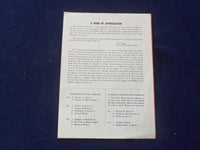 1951 OCTOBER 27 HIGH SCHOOL FOOTBALL PROGRAM - AKRON VS. WOOSTER - J 8450