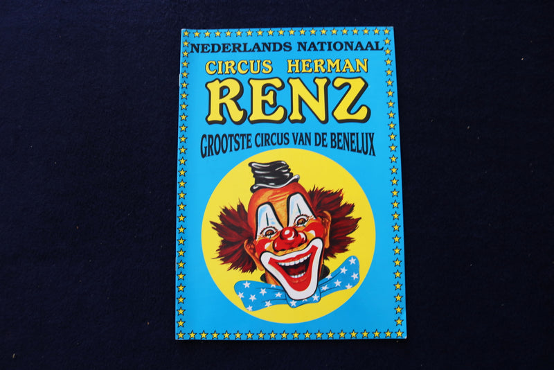 1990'S CIRCUS RENZ PROGRAMS - DUTCH - LOT OF 8 - O 3526