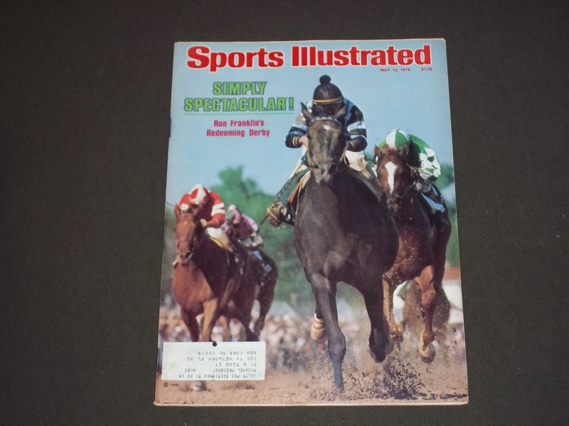 1979 MAY 14 SPORTS ILLUSTRATED MAGAZINE-SPECTACULAR BID, KENTUCKY DERBY- SP 9082