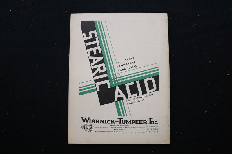 1932 MARCH CHEMICAL MARKETS MAGAZINE - DOW CHEMICALS COVER - SP 4190A