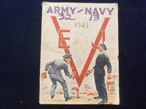 1945 DECEMBER 1 ARMY-NAVY FOOTBALL PROGRAM-MUNICIPAL STADIUM PHILADELPHIA- K 116