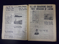 1941 DECEMBER 11 NEW YORK DAILY MIRROR-JAPS DRIVEN BACK FROM WEST LUZON- NP 2139