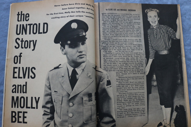 1959 DECEMBER TV LIFE PICTURE MAGAZINE - DWAYNE HICKMAN & TUESDAY WELD- ST 1003G