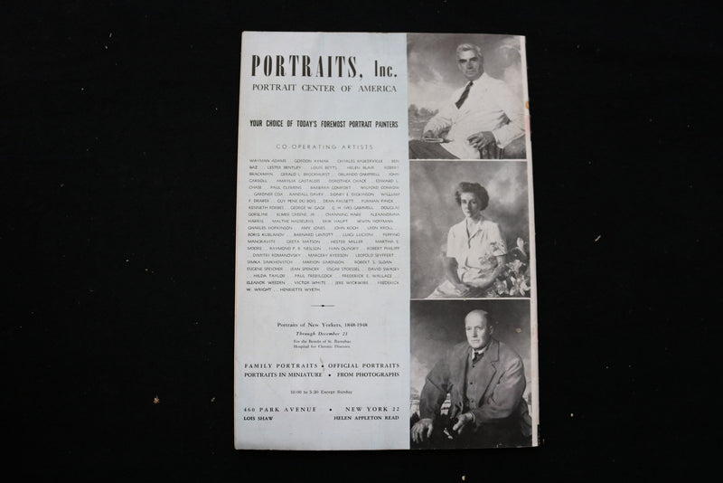 1948 DEC 15 THE ART DIGEST MAGAZINE - CHRIST ON THE CROSS COVER - F 256I
