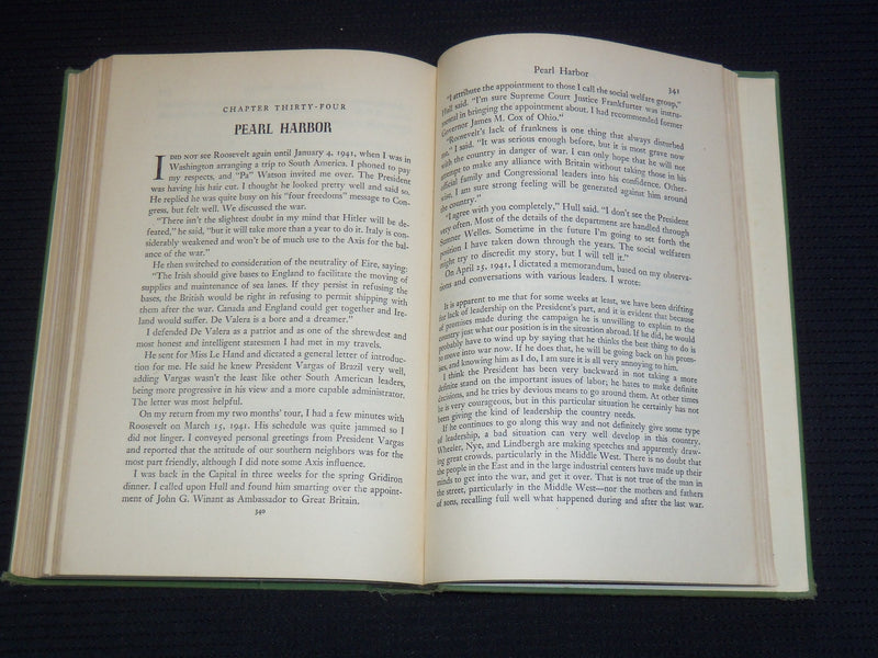 1948 JIM FARLEY'S STORY THE ROOSEVELT YEARS BOOK - AUTHOR INSCRIBED - KD 4270F
