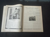 1909 NOVEMBER 6 LITERARY DIGEST MAGAZINE- ILLUSTRATED COVER & ARTICLES - SP 961D