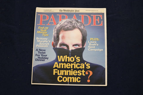 2006 DECEMBER 10 PARADE MAGAZINE - BEN STILLER COVER - E 18383