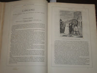 1867 ROMANS DE VOLTAIRE VOLUME - NICE ILLUSTRATIONS - KD 26