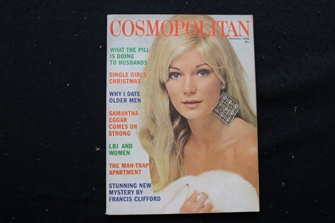 1966 DECEMBER COSMOPOLITAN MAGAZINE - YVETTE MIMIEUX COVER - SP 4187A