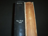 1915 THE BELLMAN MAGAZINE BOUND VOLUME LOT OF 2 COMPLETE YEAR - PHOTOS - R 421