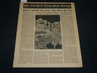 1952 APRIL 13 NEW YORK TIMES BOOK REVIEW SECTION - INVISIBLE MAN - NP 2399M