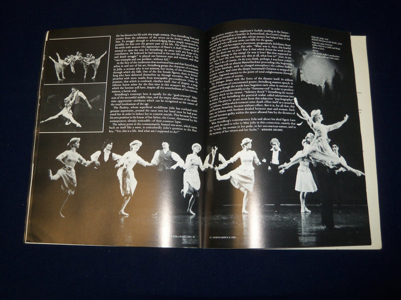 1980 BERLIN BALLET PROGRAM - DEUTSCHE OPER BERLIN - NUREYEV - J 5109