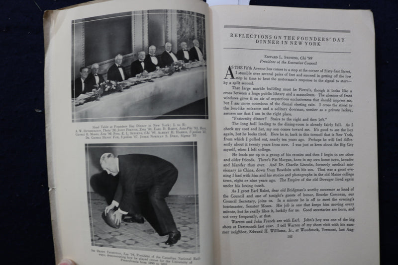 1931 JANUARY THE DIAMOND OF PSI UPSILON SOFTCOVER BOOK - K 824