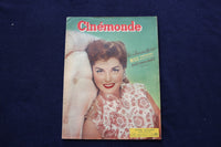 1953 MARCH 6 CINEMONDE MAGAZINE - ESTHER WILLIAMS - FRENCH COVER - E 23962