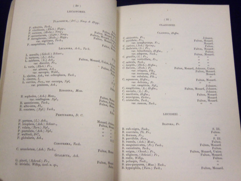 1878-1886 ILLINOIS STATE LABORATORY OF NATURAL HISTORY BULLETIN LOT OF 7- O 1691