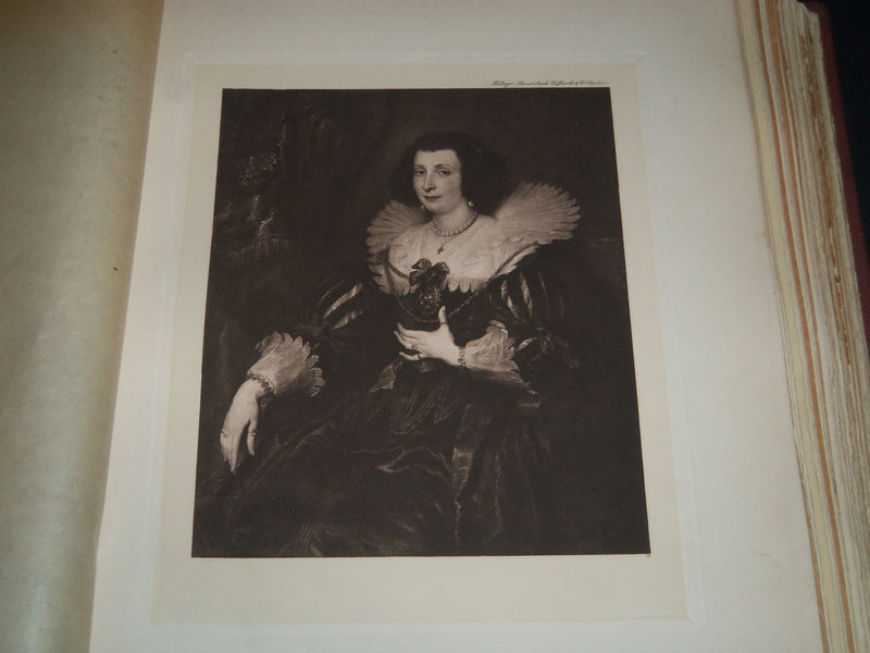 1900 FIFTY MASTERPIECES OF ANTHONY VAN DYCK VOLUME BY MAX ROOSES - Z 60