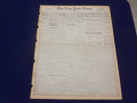 1920 NOVEMBER 2 NEW YORK TIMES - COX IS SURE, HARDING COMPLACENT - NT 8442