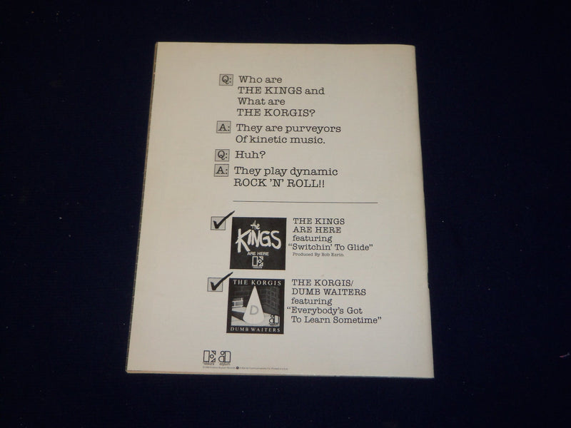 1981 JANUARY TROUSER PRESS MAGAZINE - GARY NUMAN COVER - SP 9609
