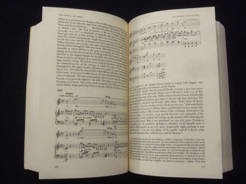 1973-1978 THE OPERAS OF VERDI SOFTCOVER BOOKS - VOLS 1 & 2 - J. BUDDER - KD 8696