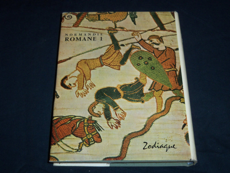 1967 NORMANDIE ROMANE LA BASSE NORMANDIE HARDCOVER BOOK - KD 4670M