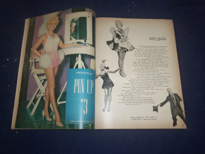 1951 APRIL PHOTOPLAY MAGAZINE - ESTHER WILLIAMS COVER - F 251W