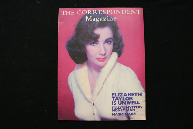 1990 JUNE 17 THE CORRESPONDENT MAGAZINE - ELIZABETH TAYLOR COVER - E 25231