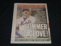 2020 JUNE 24 NEW YORK DAILY NEWS NEWSPAPER - BLAZ BLOWS HIS STACK