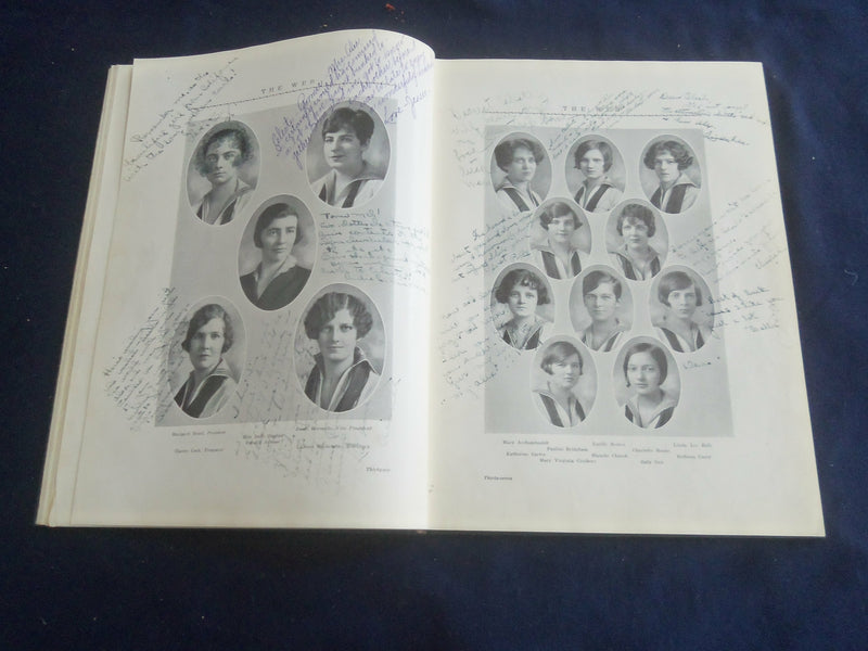 1927 THE WEB MARJORIE WEBSTER SCHOOL YEARBOOK - WASHINGTON, DC - YB 2719