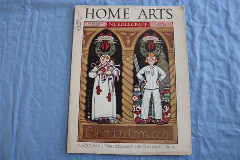 1938 DECEMBER HOME ARTS NEEDLECRAFT MAGAZINE- LAST-MINUTE NEEDLEMADES - SP 4784L