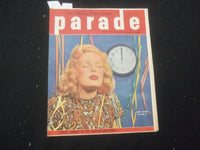 1947 DECEMBER 29 SYRACUSE HERALD AMERICAN PARADE MAGAZINE - JUNE HAVER - SP 886O