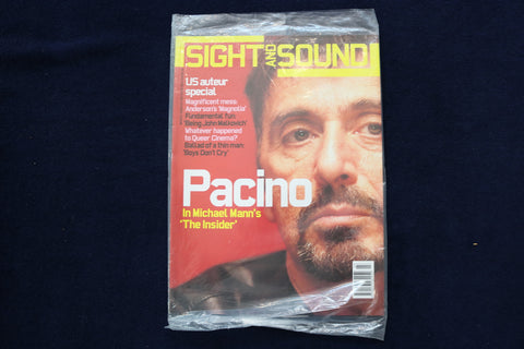 2000 MARCH SIGHT AND SOUND MAGAZINE - AL PACINO COVER - E 19150