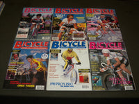 1990-1991 BICYCLE MAGAZINE LOT OF 13 ISSUES - PUBLISHED IN U. K. - O 3202