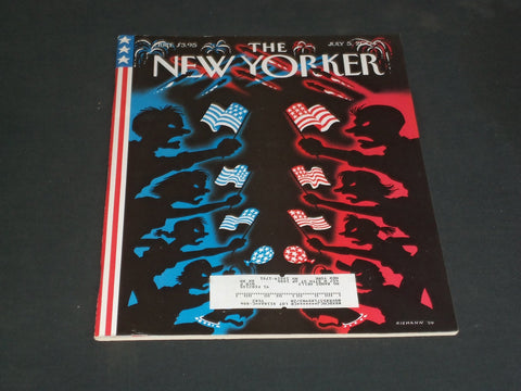 2004 JULY 5 THE NEW YORKER MAGAZINE - ILLUSTRATED COVER - NY 2007