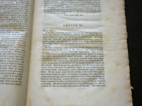 1832 CONNECTICUT THEOLOGICAL SPECULATIONS LETTERS BY AN EDWARDEAN - J 6172