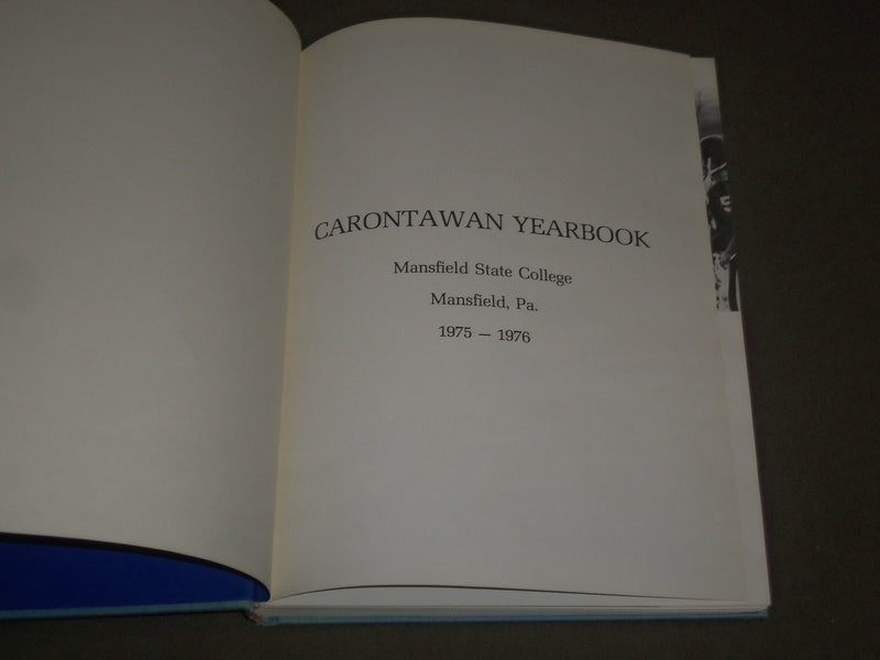 1976 CARONTAWAN MANSFIELD STATE COLLEGE YEARBOOK - PENNSYLVANIA - YB 1293
