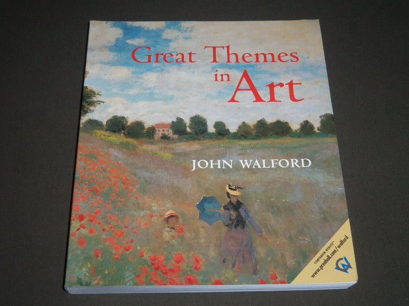 2002 GREAT THEMES IN ART BY JOHN WALFORD SOFTCOVER BOOK - NICE PRINTS - I 944